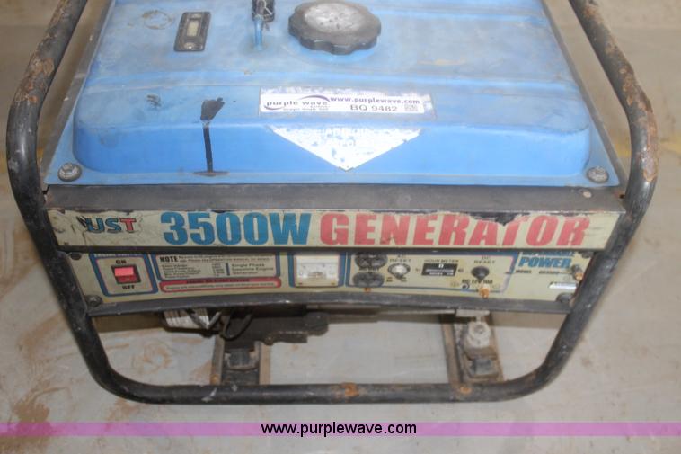 image for item BQ9482 UST GG3500 generator