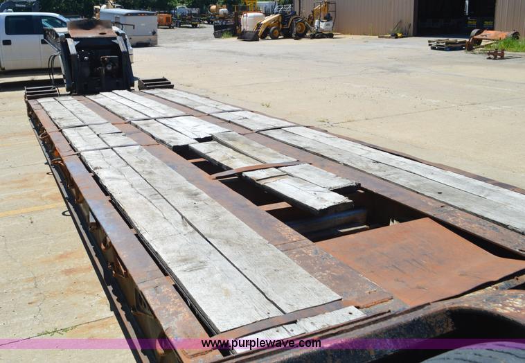 image for item J5762 2001 Talbert lowboy De-Tach equipment trailer