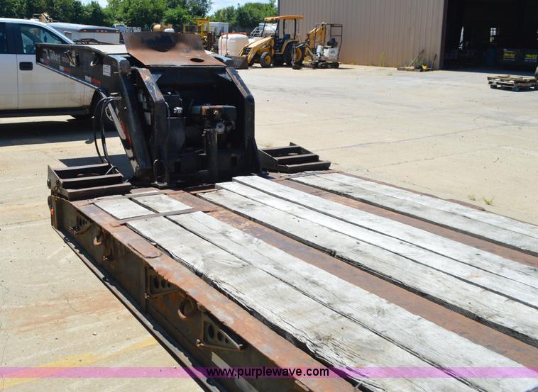 image for item J5762 2001 Talbert lowboy De-Tach equipment trailer