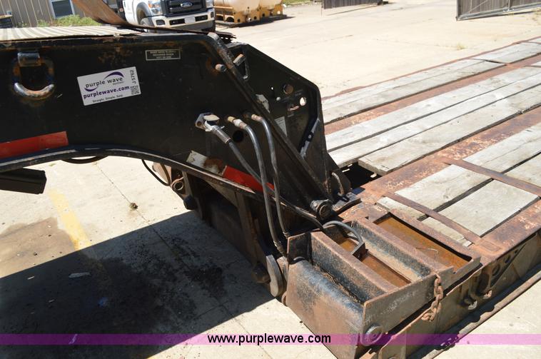 image for item J5762 2001 Talbert lowboy De-Tach equipment trailer