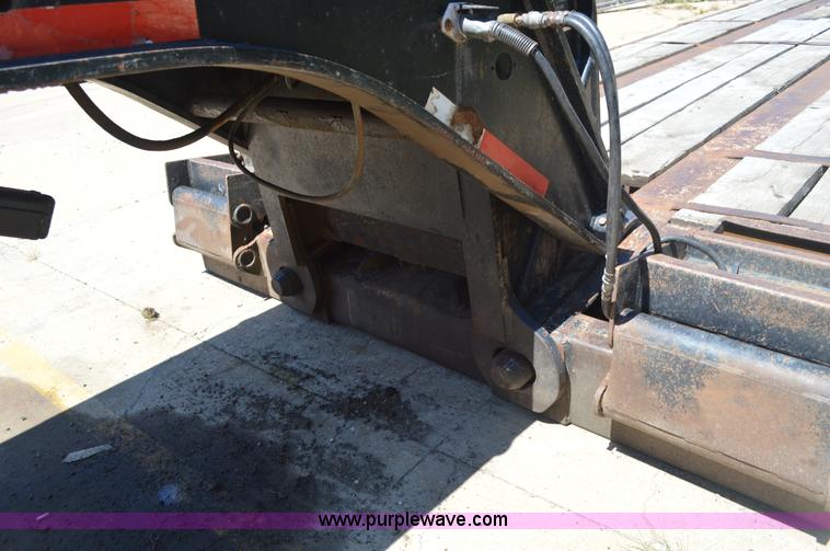 image for item J5762 2001 Talbert lowboy De-Tach equipment trailer