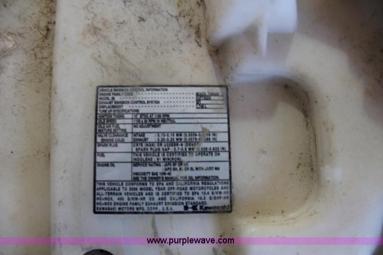 image for item J5845 2008 Kawasaki 750 Brute Force ATV