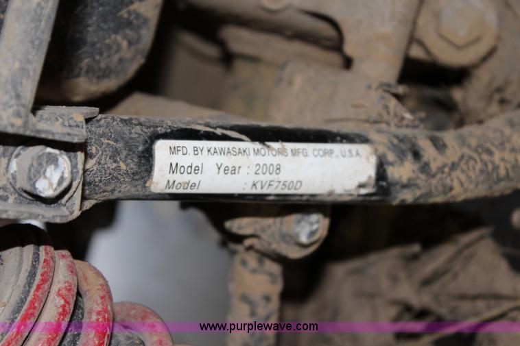 image for item J5845 2008 Kawasaki 750 Brute Force ATV
