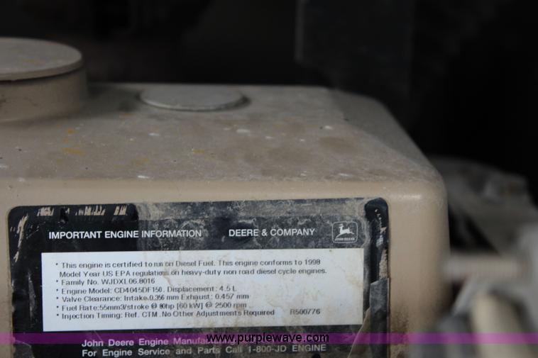 image for item J5852 1998 Leroi 185 air compressor