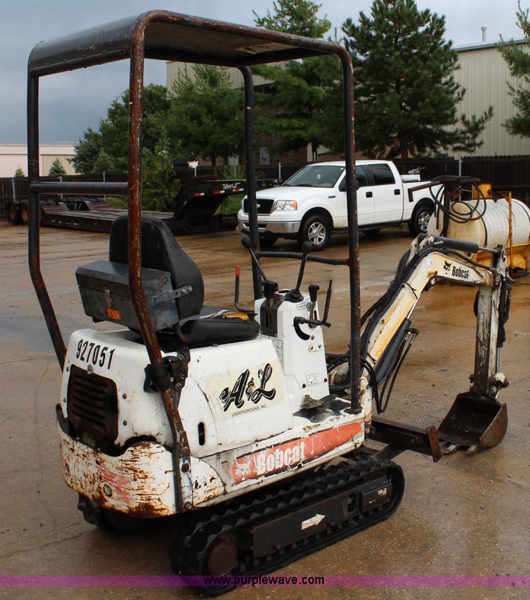 image for item J5915 2003 Bobcat 316 compact excavator
