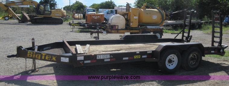 image for item J5917 2008 Big Tex 12EQ utility trailer