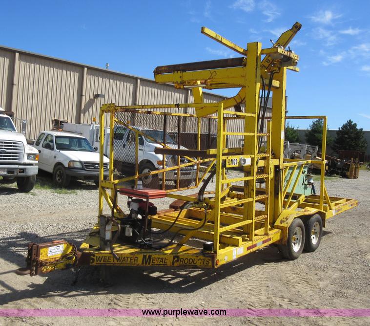 image for item J5921 Sweetwater Metal Products line tamer trailer