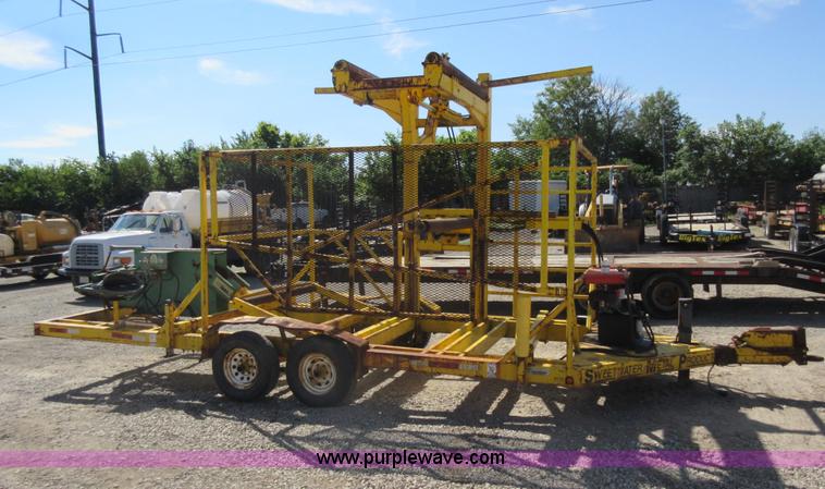 image for item J5921 Sweetwater Metal Products line tamer trailer