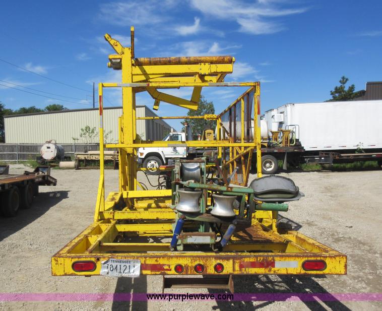 image for item J5921 Sweetwater Metal Products line tamer trailer