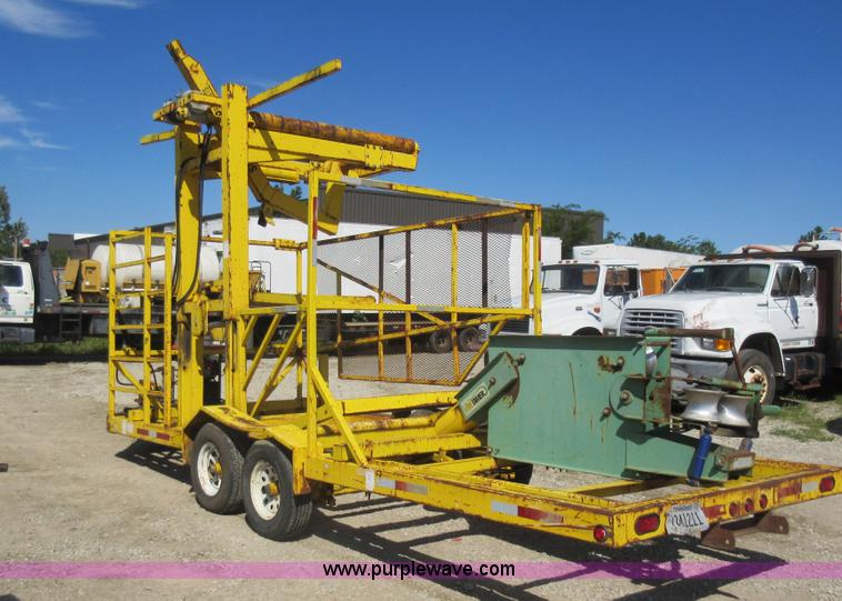 image for item J5921 Sweetwater Metal Products line tamer trailer