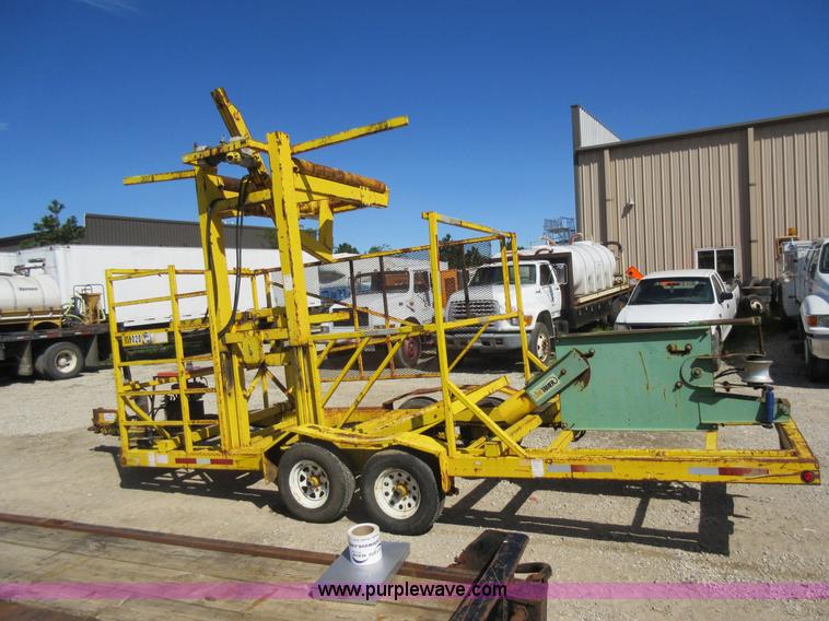 image for item J5921 Sweetwater Metal Products line tamer trailer