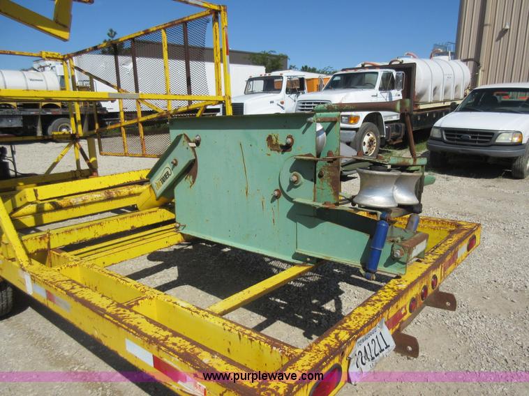 image for item J5921 Sweetwater Metal Products line tamer trailer