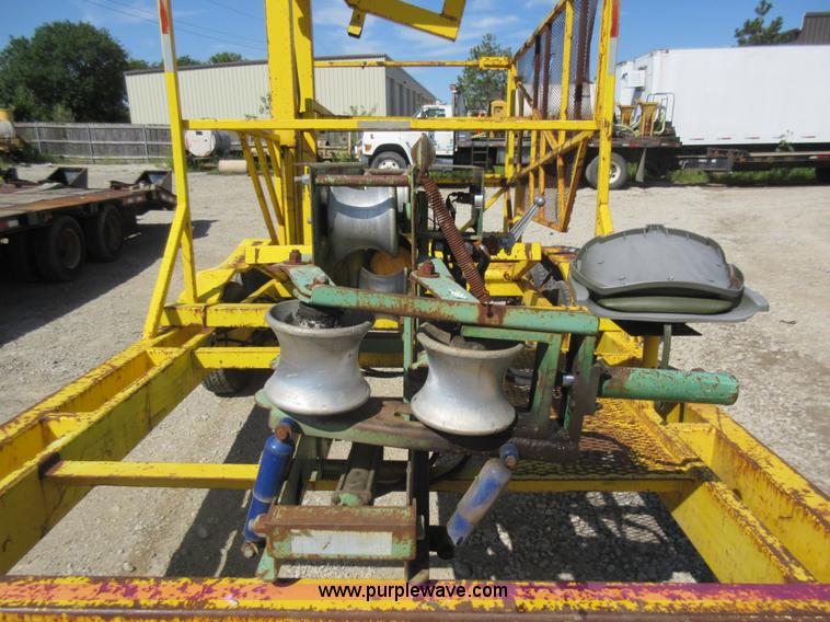 image for item J5921 Sweetwater Metal Products line tamer trailer