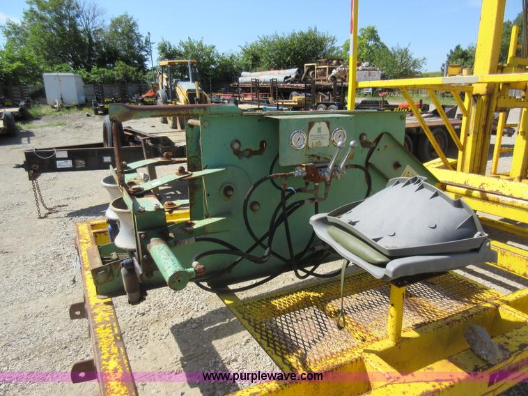 image for item J5921 Sweetwater Metal Products line tamer trailer