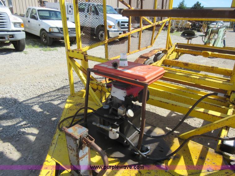 image for item J5921 Sweetwater Metal Products line tamer trailer