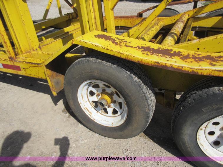 image for item J5921 Sweetwater Metal Products line tamer trailer