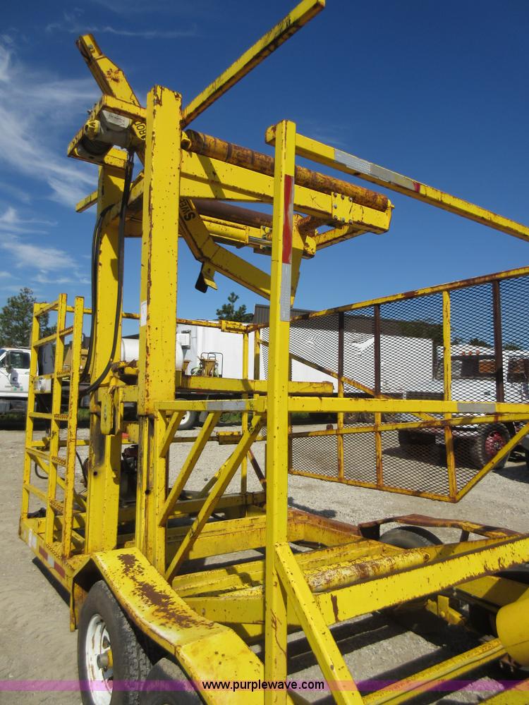 image for item J5921 Sweetwater Metal Products line tamer trailer