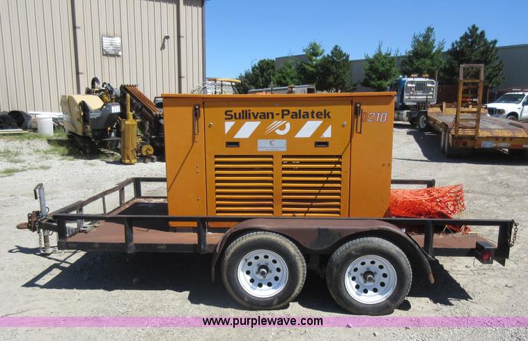 image for item J5924 2006 Emerson utility trailer with air compressor