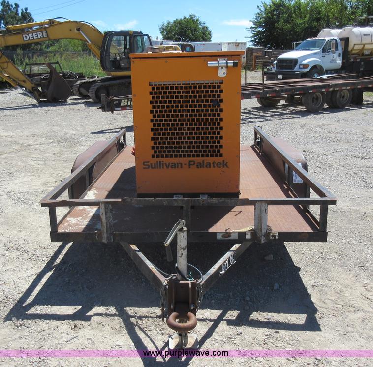 image for item J5924 2006 Emerson utility trailer with air compressor
