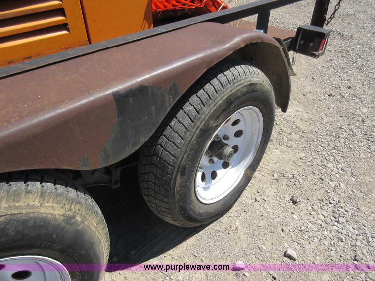 image for item J5924 2006 Emerson utility trailer with air compressor