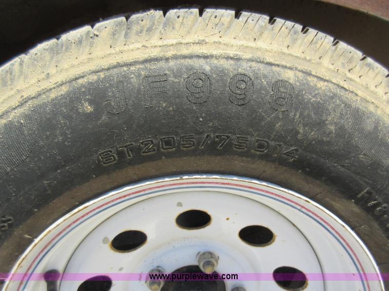 image for item J5924 2006 Emerson utility trailer with air compressor