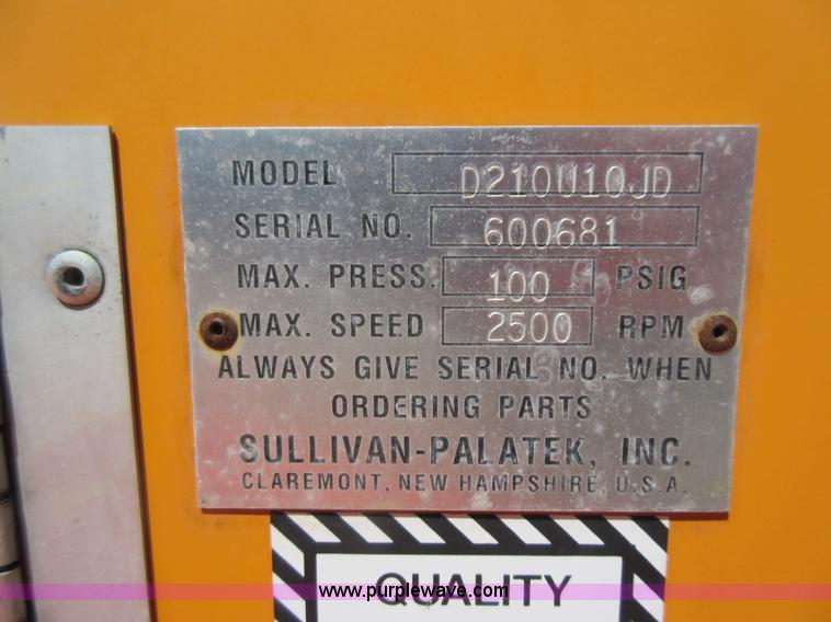 image for item J5924 2006 Emerson utility trailer with air compressor