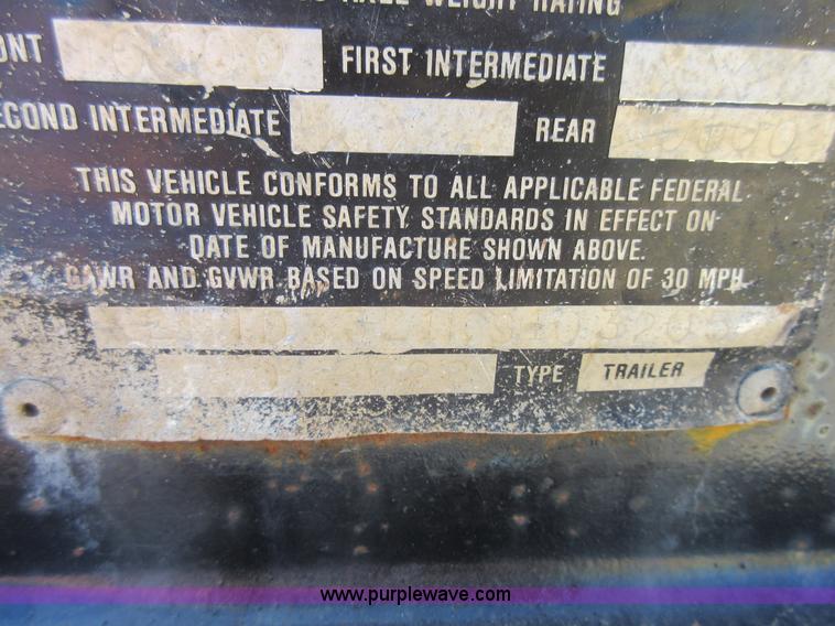 image for item J5929 1989 Holden equipment trailer