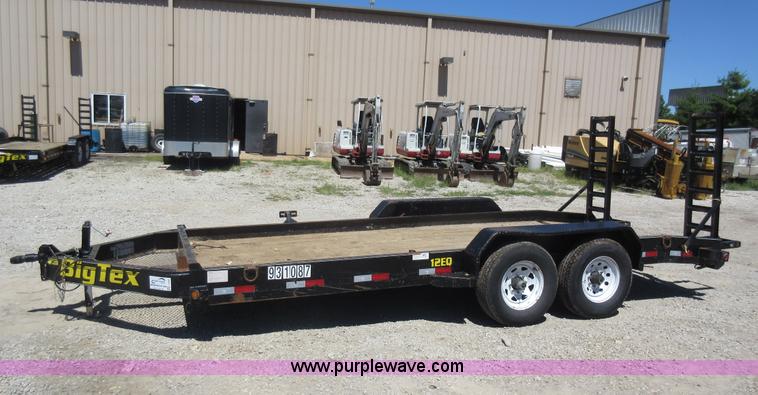 image for item J5930 2014 Big Tex 12EQ utility trailer