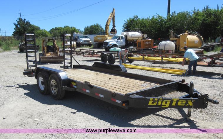 image for item J5930 2014 Big Tex 12EQ utility trailer