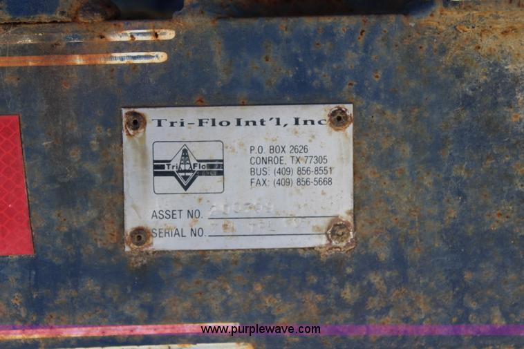 image for item J5931 2000 Triflow MFS1200 mud recovery system