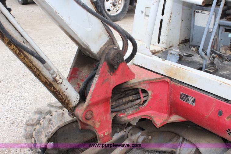 image for item J5935 2002 Takeuchi TB135 compact excavator