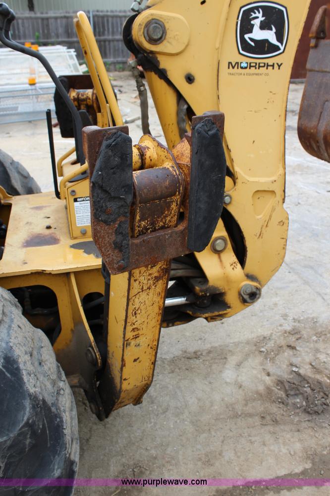 image for item J5936 2002 John Deere 110 backhoe