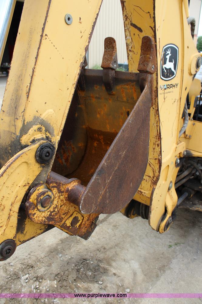 image for item J5936 2002 John Deere 110 backhoe