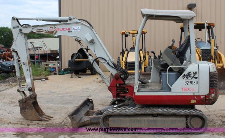 image for item J5937 2008 Takeuchi TB135 compact excavator