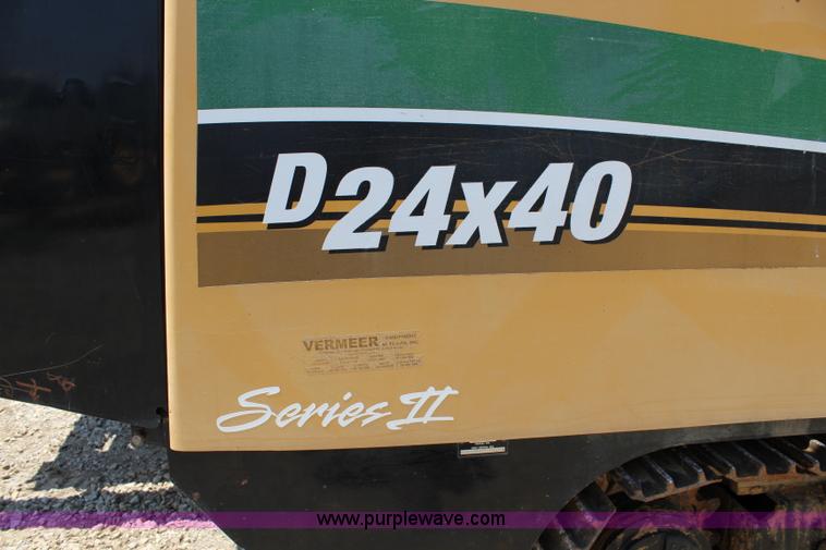 image for item J5938 2007 Vermeer D24X40 Series II directional drill