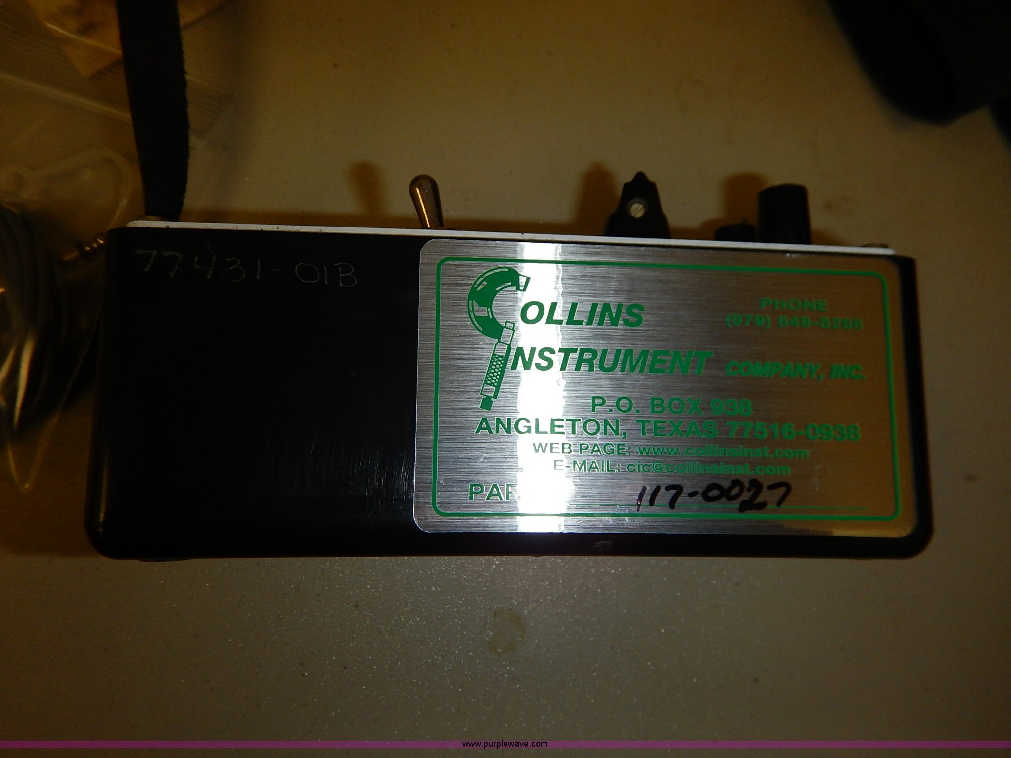 Collins Instrument soil resistivity apparatus in Olathe, KS | Item ...