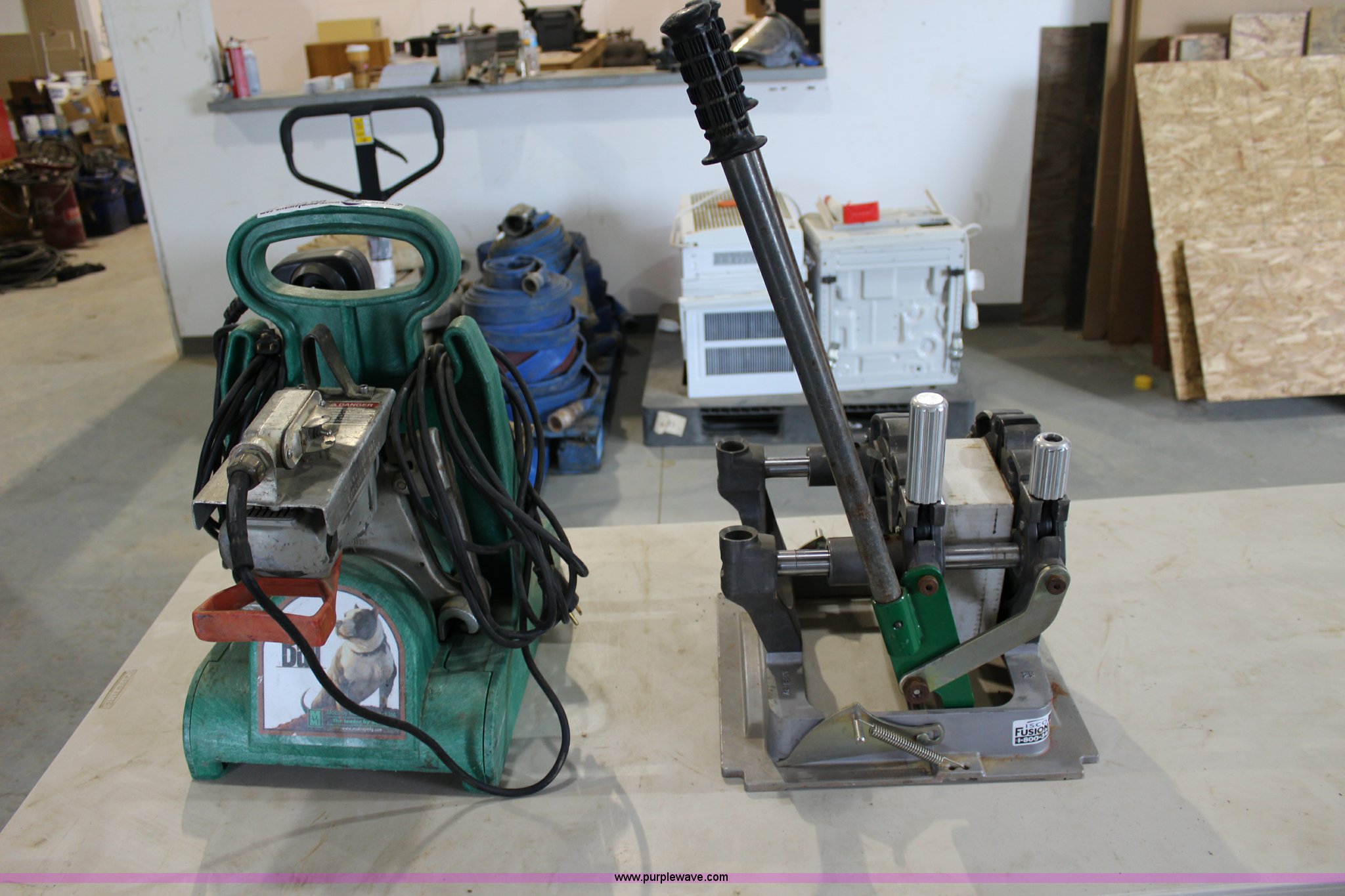 McElroy No 14 Pitbull fusion machine in Olathe, KS Item BQ9446 sold