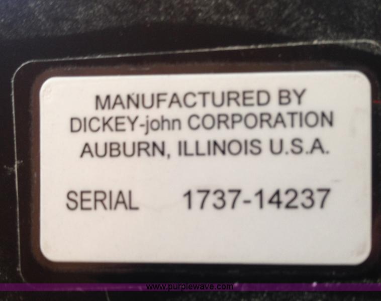 image for item D1655 Dickey-John GAC2100 Agri automatic grain moisture tester