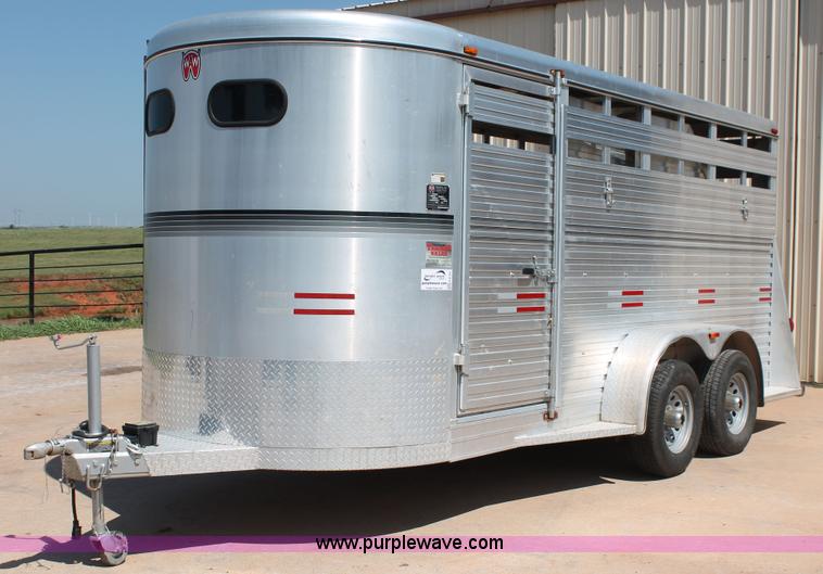image for item H8192 2014 W-W livestock trailer