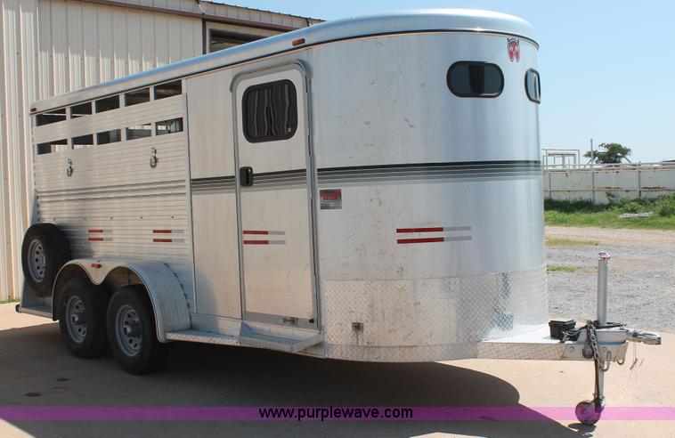 image for item H8192 2014 W-W livestock trailer