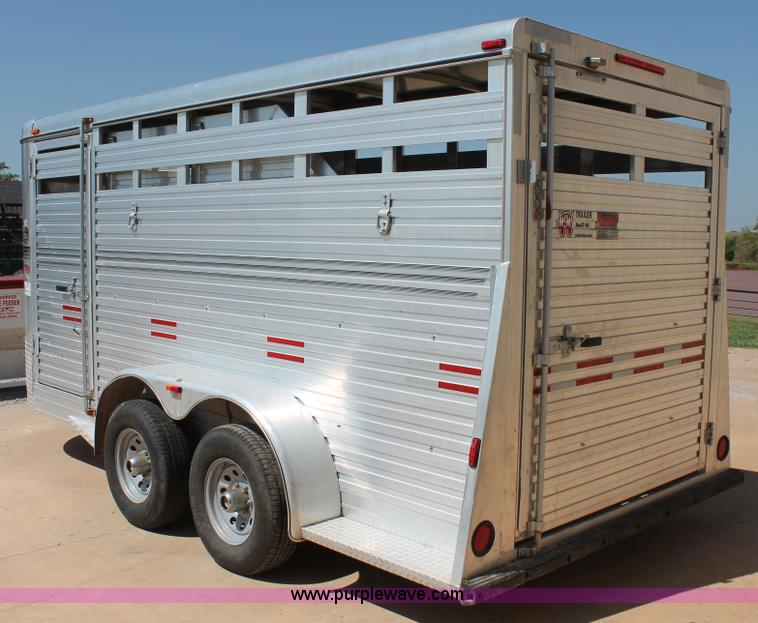 image for item H8192 2014 W-W livestock trailer