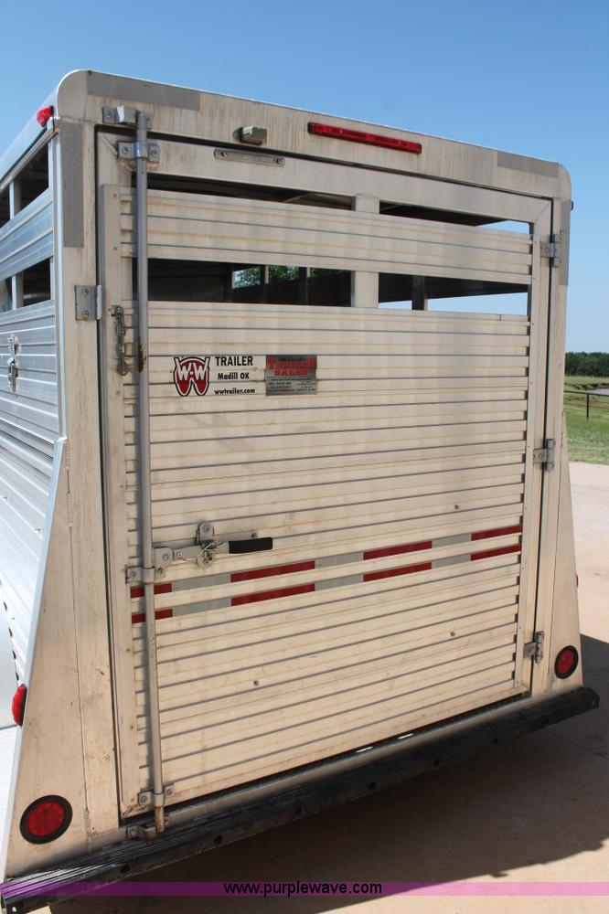 image for item H8192 2014 W-W livestock trailer