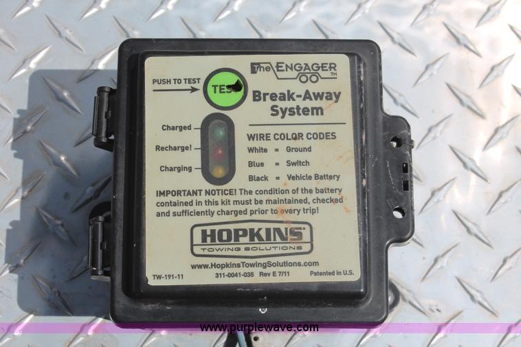 image for item H8192 2014 W-W livestock trailer