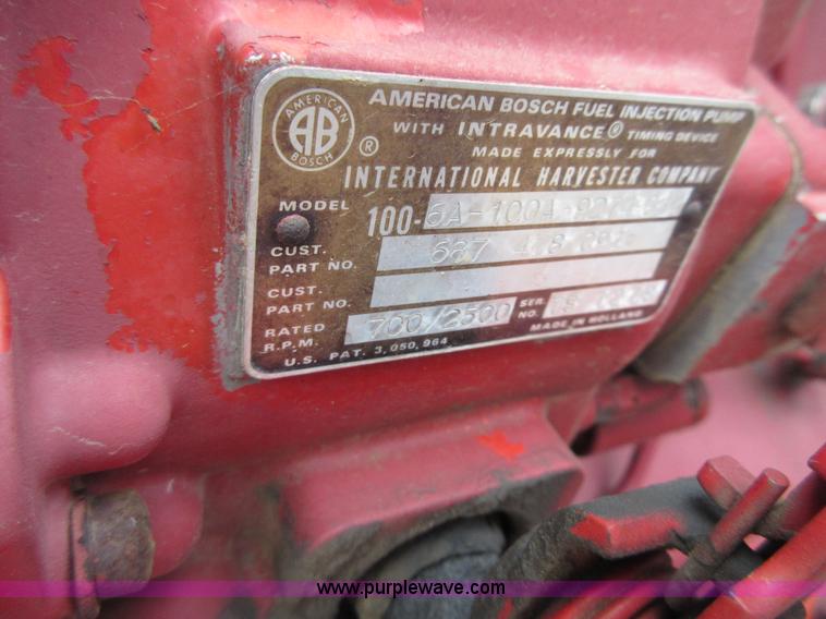 image for item I2017 1979 International 1586 tractor
