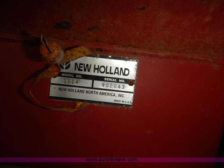 image for item J6449 New Holland 3114 manure spreader