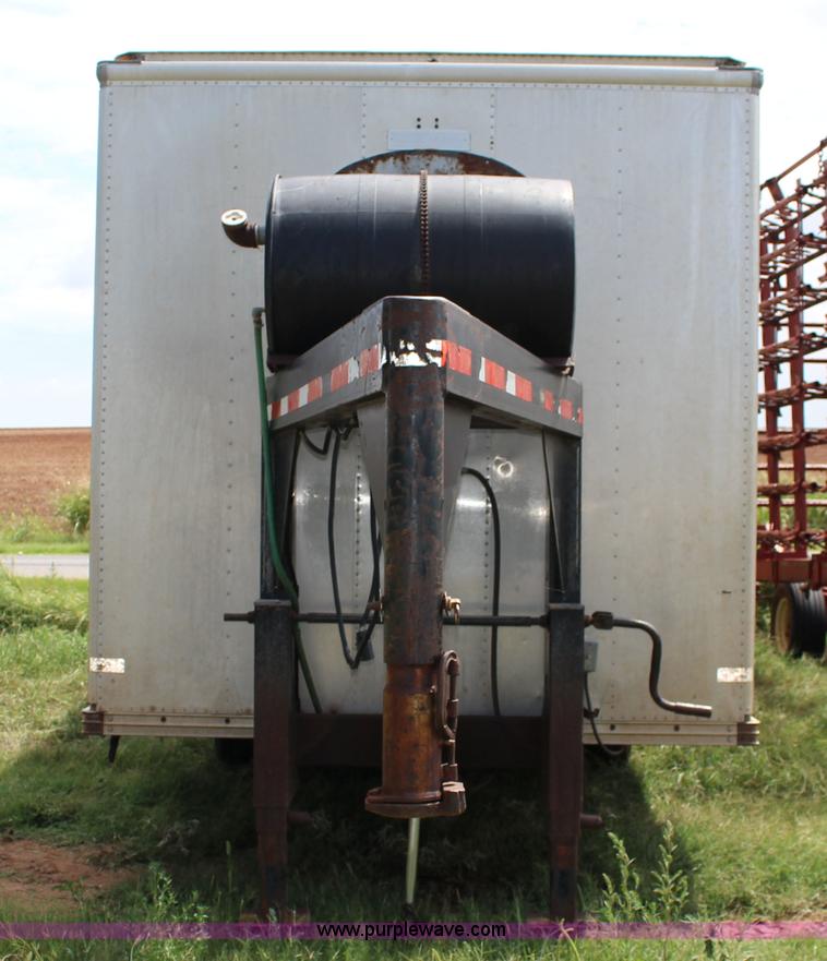 image for item K1036 Shop built enclosed cargo trailer