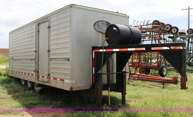 image for item K1036 Shop built enclosed cargo trailer