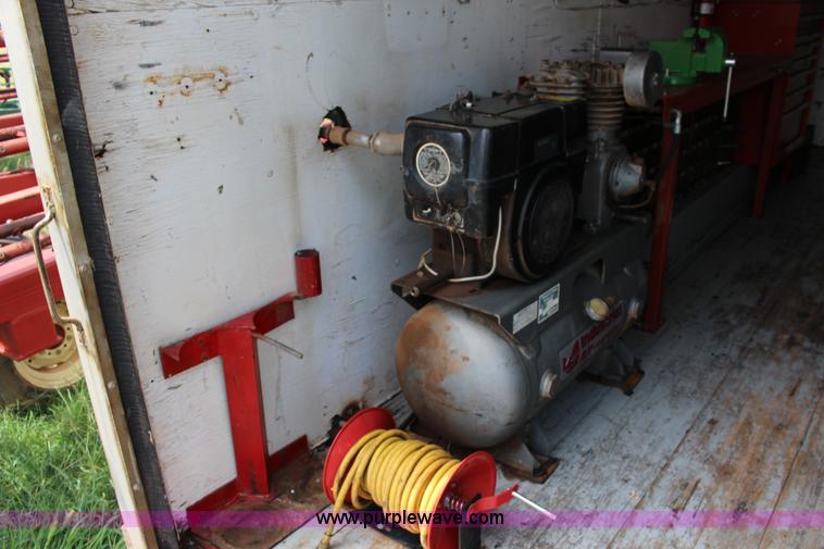 image for item K1036 Shop built enclosed cargo trailer