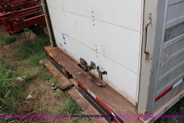 image for item K1036 Shop built enclosed cargo trailer