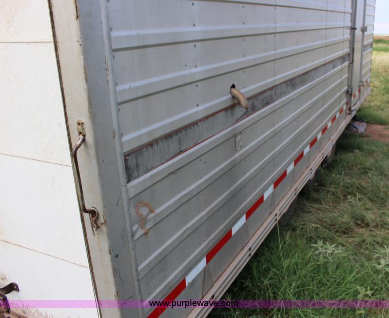 image for item K1036 Shop built enclosed cargo trailer